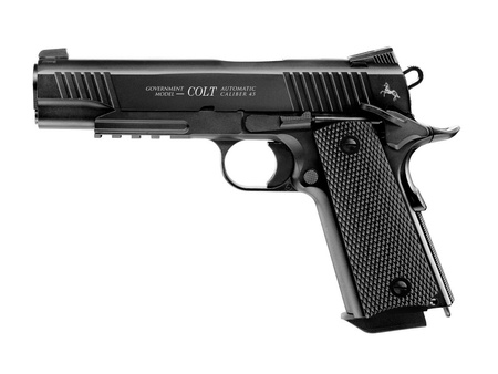 PISTOLET WIATRÓWKA COLT M45 CQBP CZARNY 4,5 MM BB CO2 BLOWBACK