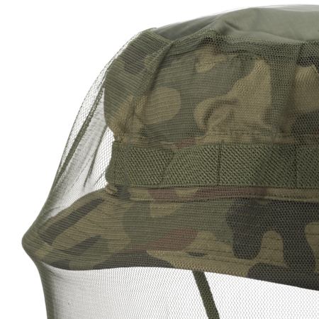 Moskitiera na głowę Helikon - Poliester Mesh - Olive Green