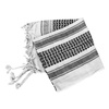 Chusta Arafatka Shemagh Mil-Tec White/Black