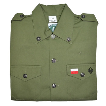 Mundur bluza harcerska ZHP zielona męska