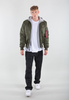 Kurtka Alpha Industries MA-1 D-Tec dark green