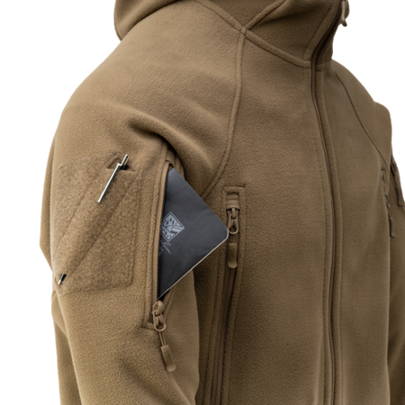 Bluza Polar Helikon Patriot Mk 2 - Hybrid Fleece - Czarna
