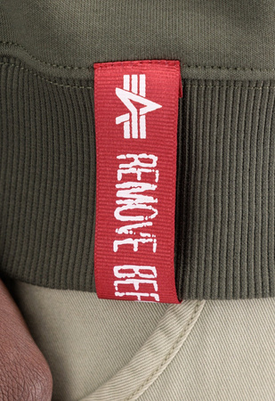 Bluza Alpha Industries Basic Sweater Rubber dark green