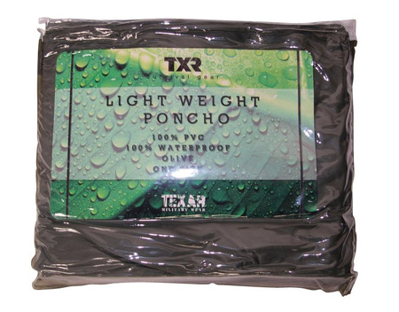 Ponczo winylowe Texar Olive