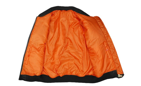 KURTKA MA-1 FLYERS TEXAR LOTNICZA FLECK CZARNA