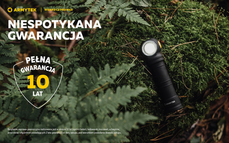 Latarka czołowa Armytek Wizard C2 Pro Max Magnet USB Warm