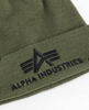 Czapka Alpha Industries 3D Beanie dark green
