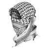 Chusta Arafatka Shemagh Mil-Tec White/Black