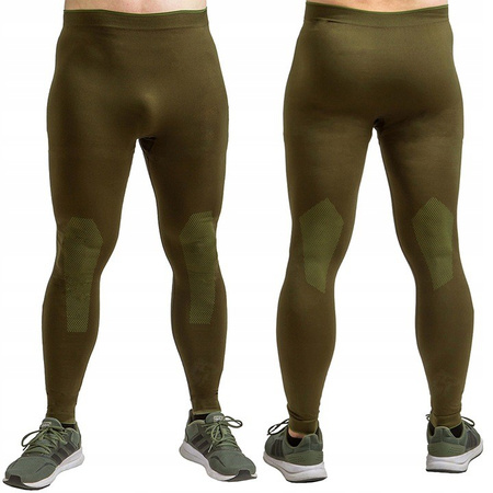 Spodnie termoaktywne męskie Brubeck RANGER PROTECT khaki