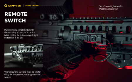 Latarka taktyczna Armytek PARMA C2IR PRO