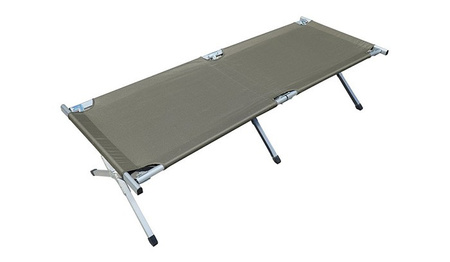 Aluminiowe łóżko polowe składane US Mil Tec 190 x 65 cm