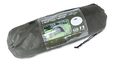 Namiot RECOM Mil-Tec Jednoosobowy Olive Drab