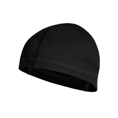 Czapka męska merino Woolmed czarna