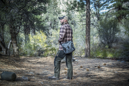 Torba Bushcraft Haversack - Cordura - Olive Green / Czarna B
