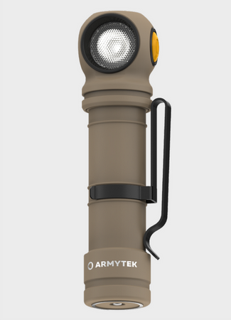 Latarka czołowa Armytek Wizard C2 Pro Max Magnet USB Sand