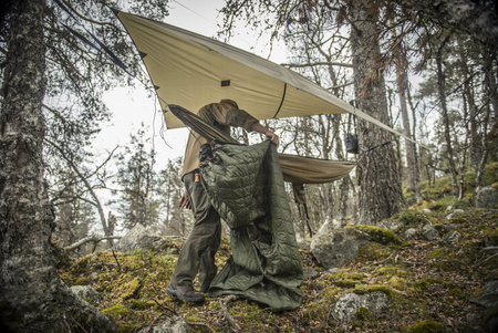 Poncho Helikon SWAGMAN ROLL Basic - Olive Green