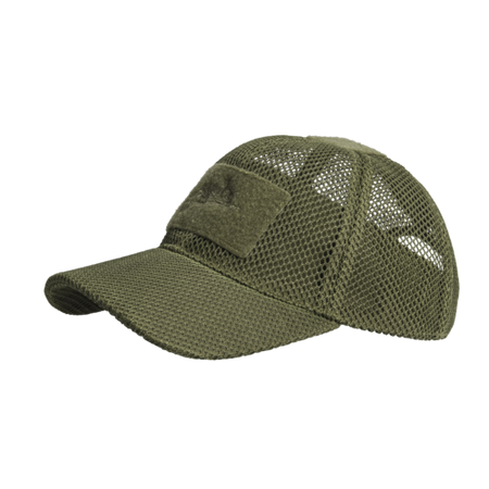 Czapka z daszkiem Helikon Baseball MESH - Mesh - Olive Green