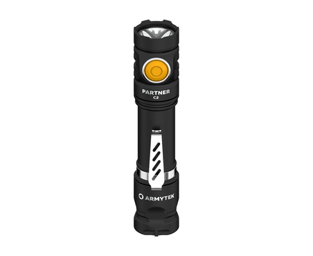 Latarka EDC Armytek Partner C2 Magnet USB White