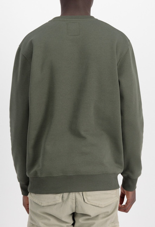 Bluza Alpha Industries Basic Sweater Rubber dark green