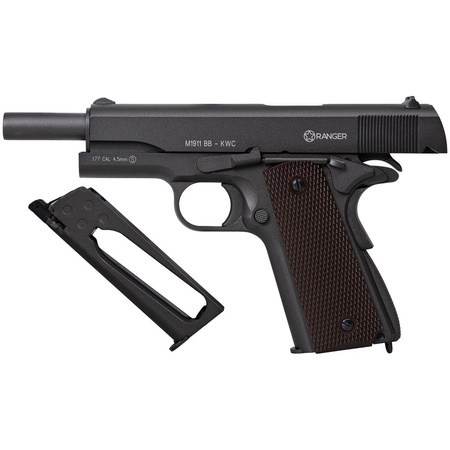 Pistolet Wiatrówka Ranger M1911 BB KWC 4,5mm Blow Back Full Metal Co2