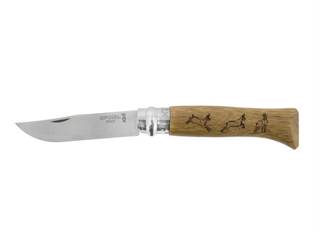 NÓŻ OPINEL 8 INOX MYŚLIWSKI SERIA ANIMAL - KOZICA