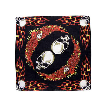 Chusta bandana 55x55 SKULL7