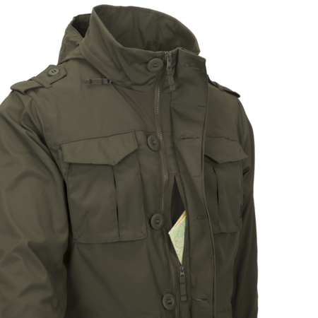 Kurtka Helikon Covert M-65 - Czarna