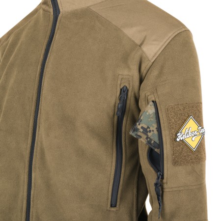 Bluza Helikon LIBERTY - Double Fleece - Czarna