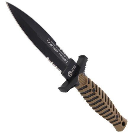 Nóż RUI Boot Knife BiColor Coyote K25 32206