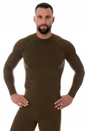Bluza termoaktywna męska Brubeck Ranger Thermo khaki