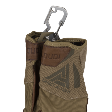 Direct Action Light Gloves Leather Czarne