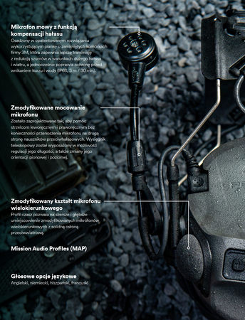 Słuchawki aktywne 3M PELTOR ComTac VIII Headset (J11)