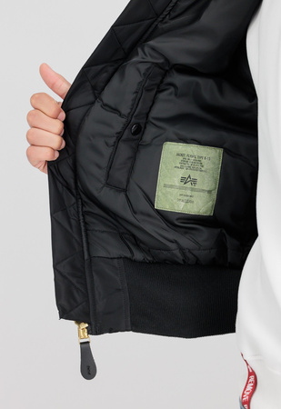 Kurtka Alpha Industries Bomber B-15 czarna