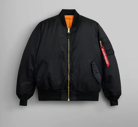 Kurtka Alpha Industries MA-1 Flyers Black