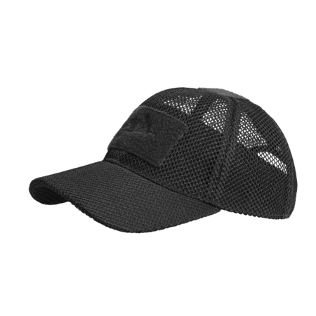 Czapka z daszkiem Helikon Baseball MESH - Mesh - Czarna