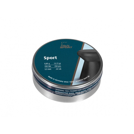 Śrut diabolo H&N Sport Glatt 5,5 mm 250 szt.