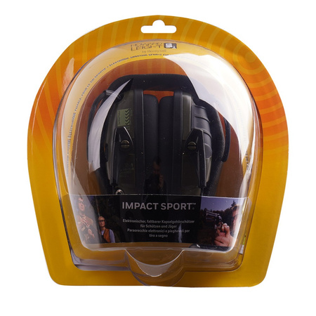 Howard Leight/Honeywell Aktywne ochronniki słuchu Impact Sport Oliwkowe