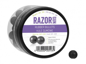 Kule gumowe  RazorGun 50 kal. .50 50 szt. do Umarex HDR50