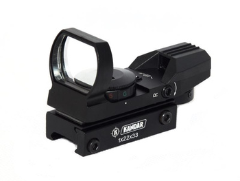 Celownik Kolimatorowy Otwarty KANDAR A112 1x22x33 22 mm