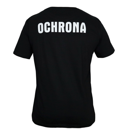 Koszulka T-Shirt Ochrona czarna