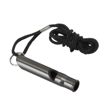 Gwizdek Przetrwania Helikon - Aluminium - Czarny