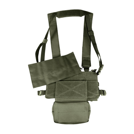 KAMIZELKA CHEST RIG CAMO M.G. STORM CORDURA ZIELONA