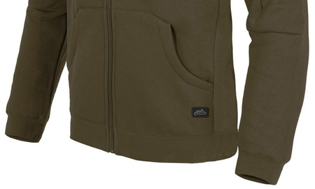Bluza Helikon Urban Tactical Hoodie Lite FullZip Zielona