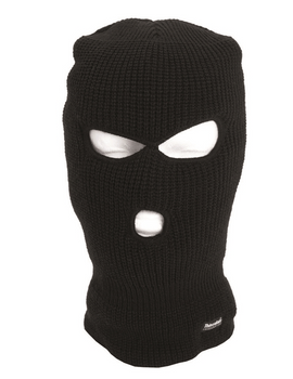 Kominiarka 3-otworowa ocieplana Mil-Tec Czarna