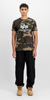 Koszulka Alpha Industries Basic Basic Big Logo Camo Woodland