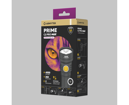 Latarka Armytek Prime C2 Pro Max Magnet USB White