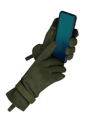 Rękawice Dominator Polarowe Zimowe Olive