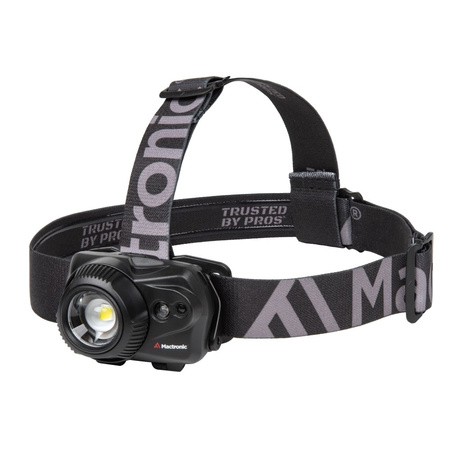 Latarka czołowa Mactronic Maverick 595 lm ładowalna zestaw
