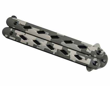 Nóż składany motylek Martinez Albainox Camo (36221)