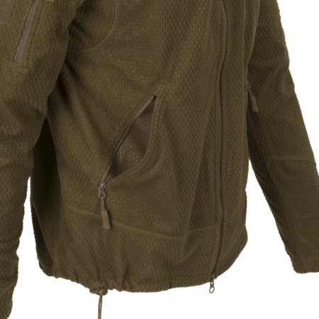 Bluza Helikon ALPHA TACTICAL - Grid Fleece - Olive Green